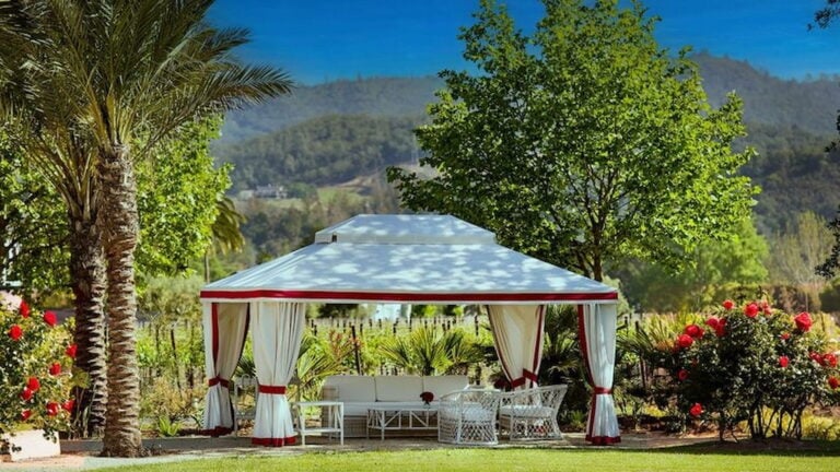 Cabana Under the Palms